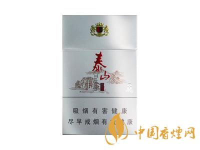 泰山望岳8mg多少錢一包 2025泰山望岳香煙價格表和圖片