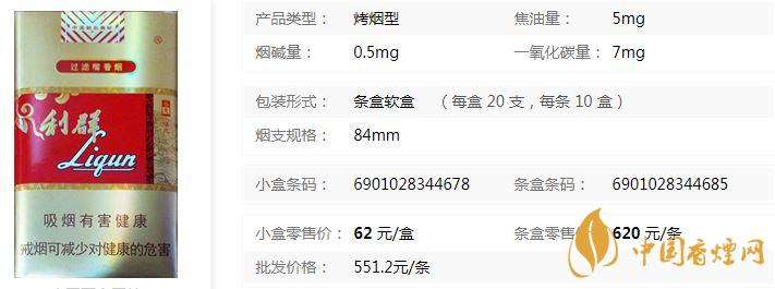 利群軟5mg多少錢(qián)一包 利群軟5mg價(jià)格詳情一覽