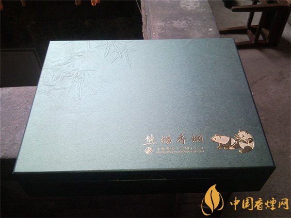熊貓香煙禮盒價格多少 熊貓香煙綠色禮盒圖片